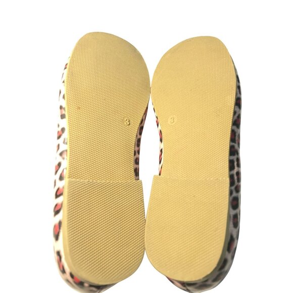 Rachel Shoes big Girls Size 3 Leopard Print Ballet Flats shoes - Picture 7 of 8